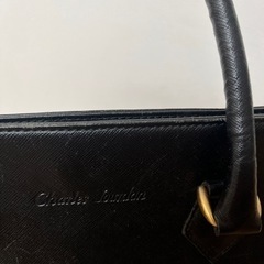 シャルルジョルダン　革バックの画像
