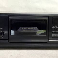 【Y807】Technics/テクニクス/RS-BX501/オートリバースカセットデッキ/通電〇/ジャンクの画像