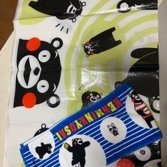 くまモン　レジャーシート　マフラータオル
