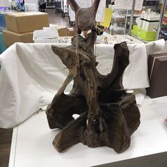 大型木彫　鷹の画像