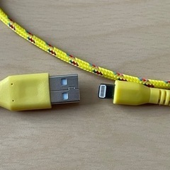 USB充電ケーブル Lightning端子の画像