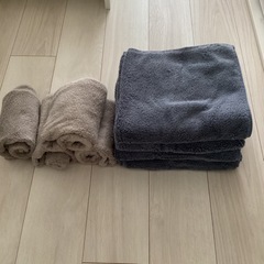 バスタオル　フェイスタオル