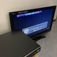 SHARPテレビ/レコーダーセット