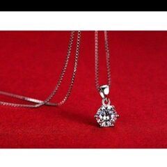 j→→→m3-1番-1.5ｃｔブリリアント立て爪ペンダントC＊Bの画像