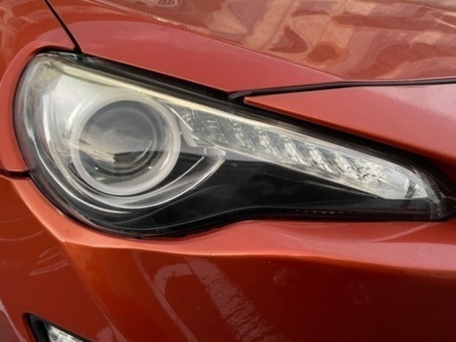 86 自作ヘッドライト イカリング、モノアイ加工