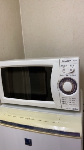 シャープ2011年製　家庭用かんたん電子レンジ