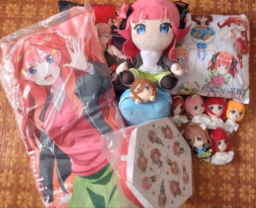 五等分の花嫁 クッション ぬいぐるみ