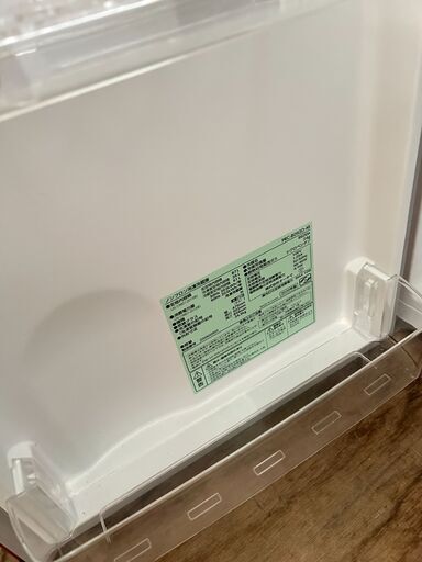 苫小牧発 木目調 アイリスオーヤマ ２０年製 ノンフロン冷蔵庫 PRC-B092D-M 87L USED