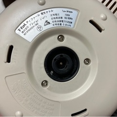 【取引決定】Tfal 電気ケトルの画像