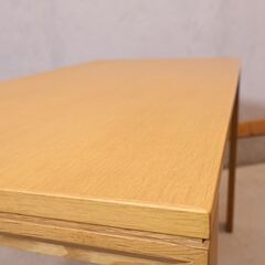 karimoku(カリモク家具)のSS4438 ユーティリティ オーク材 パーソナルデスクです。スッキリとしたスマートなデザインはリビングなどの事務机や学習机におススメです♪在宅ワーク用に！の画像