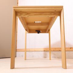 karimoku(カリモク家具)のSS4438 ユーティリティ オーク材 パーソナルデスクです。スッキリとしたスマートなデザインはリビングなどの事務机や学習机におススメです♪在宅ワーク用に！の画像