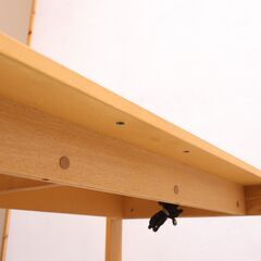 karimoku(カリモク家具)のSS4438 ユーティリティ オーク材 パーソナルデスクです。スッキリとしたスマートなデザインはリビングなどの事務机や学習机におススメです♪在宅ワーク用に！の画像