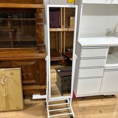 ☆オススメ☆ 全身鏡　姿見　キャスター付き　インテリア家具　