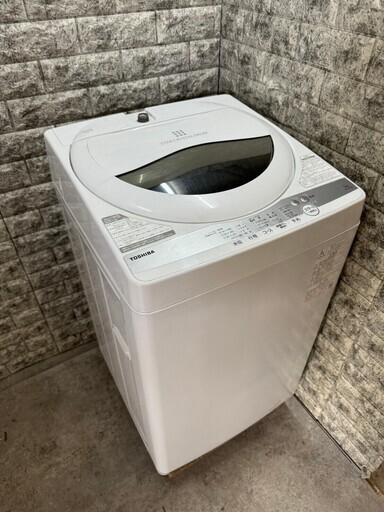 大阪送料無料★3か月保障付き★洗濯機★2020年★トウシバ★5.0kg★AW-5G9★S-47