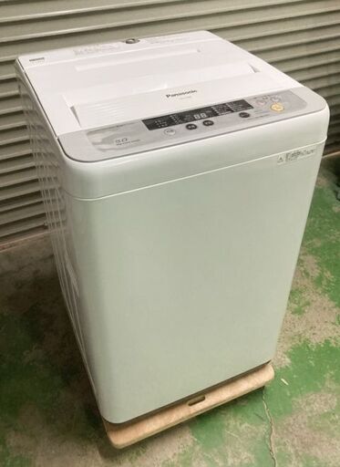 ★淀川区内配送無料★パナソニック 全自動洗濯機 洗濯5.0kg 　ホワイト　2015年製
