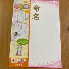 命名紙
