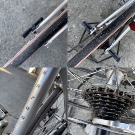 551★岐阜発　△BRIDGESTONE/ブリジストン/SLUGGER/ロードバイク/3×7段変速/走行確認/サドル破れ有り/防犯有り/ジャンク扱い　R4.10/20★