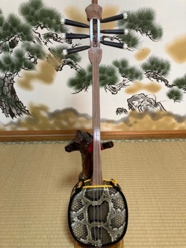 沖縄三線！新品！　6弦　棹ユシ木　6弦マイク付き！