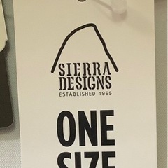 SIERRA DESIGNS 防水レインポンチョ　の画像