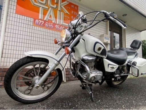 ★15万円　GZ125HS セル1 実働車　スズキ　GZ ボックス付き！125 小型