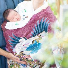 🌸お宮参り🌸着付ヘアセット👘出張可能✨パパ着付ヘアセット✨レンタルも👘