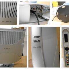 ◆お引取り限定/三重県/値引不可◆中古　液晶ジャンク　リモコンなし　SONY液晶テレビ　KLV-15AP2（J-148）の画像