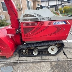 岩手県発　フジイ 除雪機 SC1013MR エンジン始動OK 前後進 確認済み 油圧OK シューター方向調整自動 