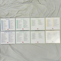 【最新版・美品】DWE シングアロング8枚セットの画像