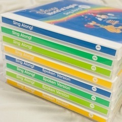 【最新版・美品】DWE シングアロング8枚セットの画像