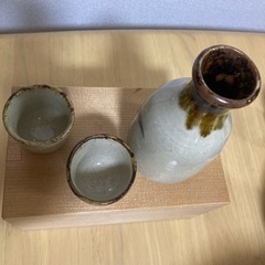 やちむん　徳利お猪口セットの画像