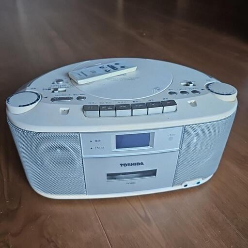 商談中…TOSHIBA、CDラジカセ