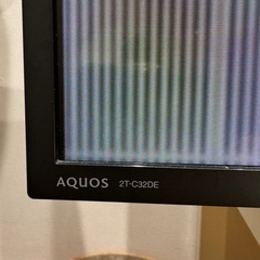 テレビ　シャープ　32v型　の画像