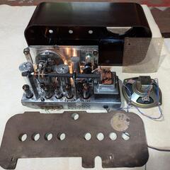 ナショナル真空管ラジオDX-335　昭和レトロ　マジックアイ付の画像