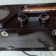 ナショナル真空管ラジオDX-335　昭和レトロ　マジックアイ付の画像
