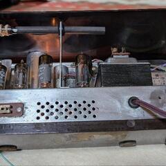 ナショナル真空管ラジオDX-335　昭和レトロ　マジックアイ付の画像