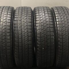 【BS BLIZZAK VRX2 155/65R14】スタッドレス【Billet star Japan Strategy 14インチ 4.5J4HPCD100+45】21年製 N-BOX MRワゴン等　(KTN097)の画像