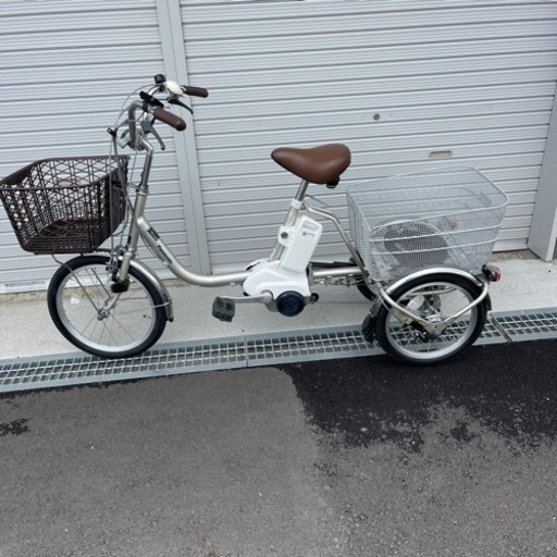 三輪車 Panasonic パナソニック電動アシスト三輪自転車 美品