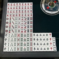 戸塚区引取り限定】折りたたみ式全自動麻雀卓 麻雀牌33ミリ メーカー