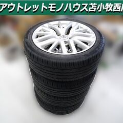 タイヤ ホイール タイヤ付きホイール 4本セット 日産 フーガ 純正 17インチ 7JJ 5穴 PCD114.3 +45 215/45R17 EC203 2015年 中古 苫小牧西店