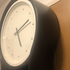 【受け渡し日時が早い方優先】　IKEA    大型棚付き時計　大型インテリア　イケアの画像