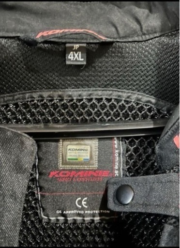 KOMINE バイク用 Rスペックメッシュジャケット