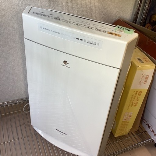 美原店　訳あり 加湿空気清浄機　Panasonic F-VE40XJ 家電 生活家電 洗濯機