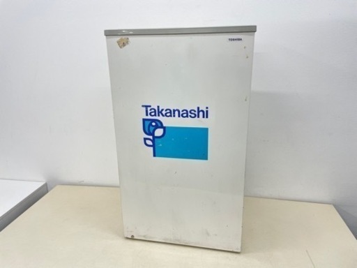 【動作品】TOSHIBA 東芝 冷凍ストッカー アイスクリームストッカー 46L 冷凍庫 CR-51E 縦型冷凍庫 厨房機器 飲食店 店舗用品 小型タイプ