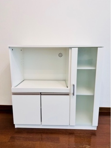 ニトリ レンジ台 フォルムN RE9090 食器棚 レンジボード