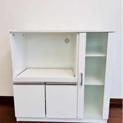 ニトリ レンジ台 フォルムN RE9090 食器棚 レンジボード