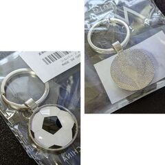 サッカーキーホルダー（新品）の画像