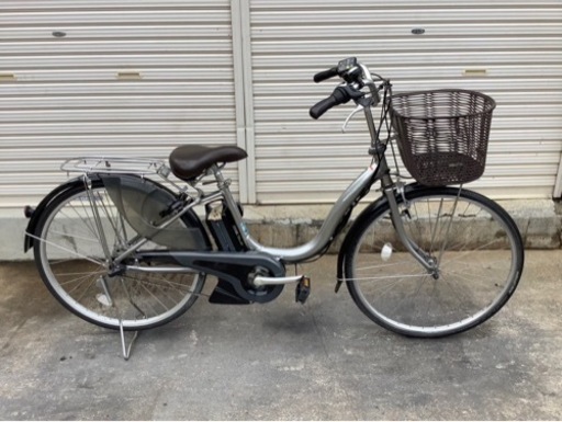 420  ヤマハ新機種電動アシスト自転車pasnatura26インチグレーアルミボディー