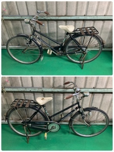 昭和レトロ　ツノダ自転車　ツノダエース　TU号