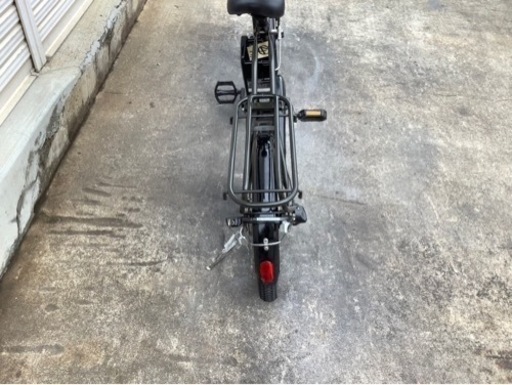 421  ルイガノ電動アシスト自転車20-18インチ　カーキボディー