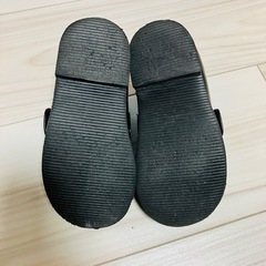 キッズ　革靴(風)  15cmの画像
